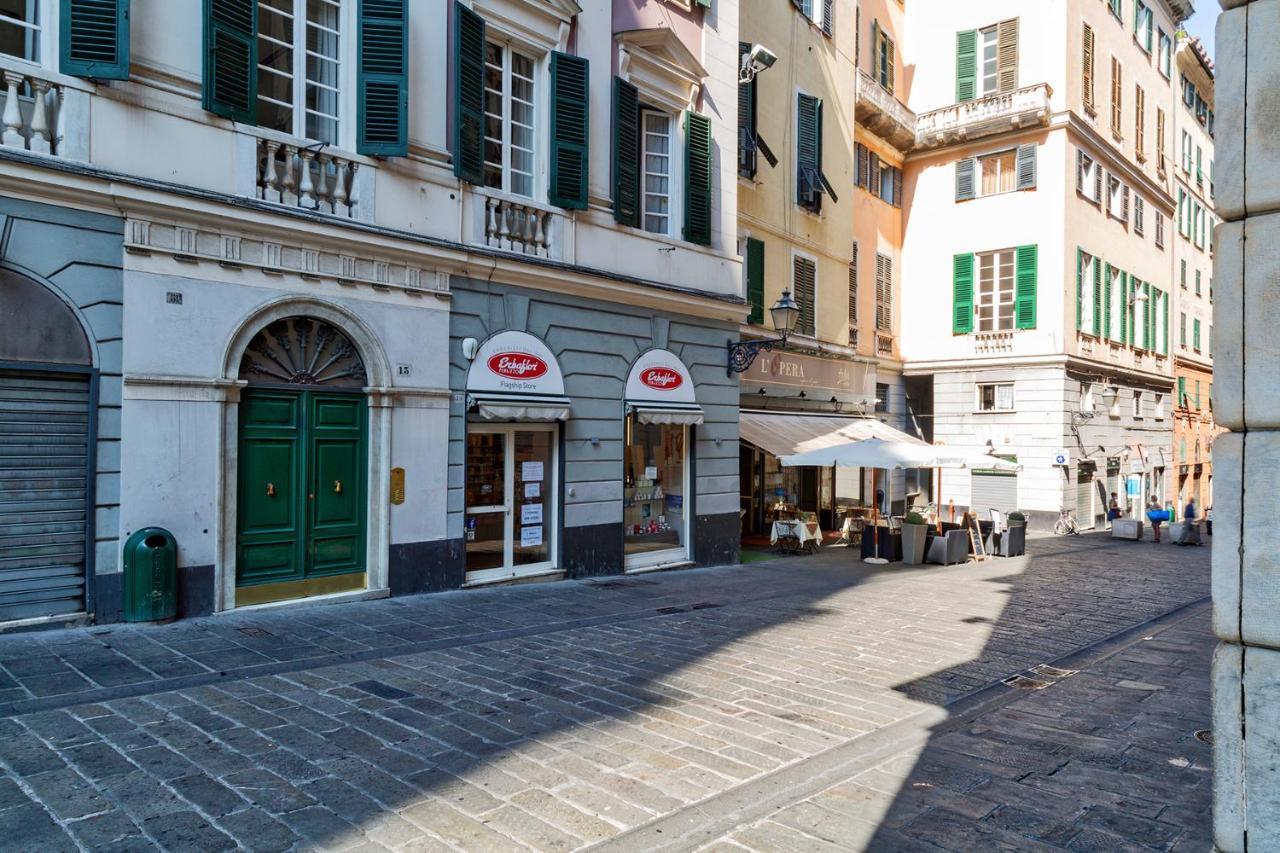 Ferienwohnung A Pochi Passi Da Piazza De Ferrari By Wonderful Italy Genua Exterior foto