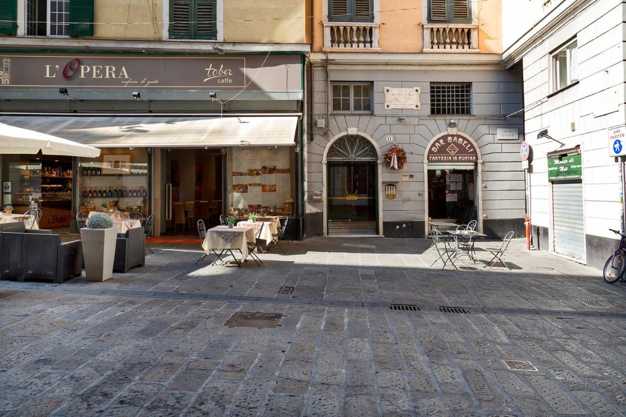 Ferienwohnung A Pochi Passi Da Piazza De Ferrari By Wonderful Italy Genua Exterior foto